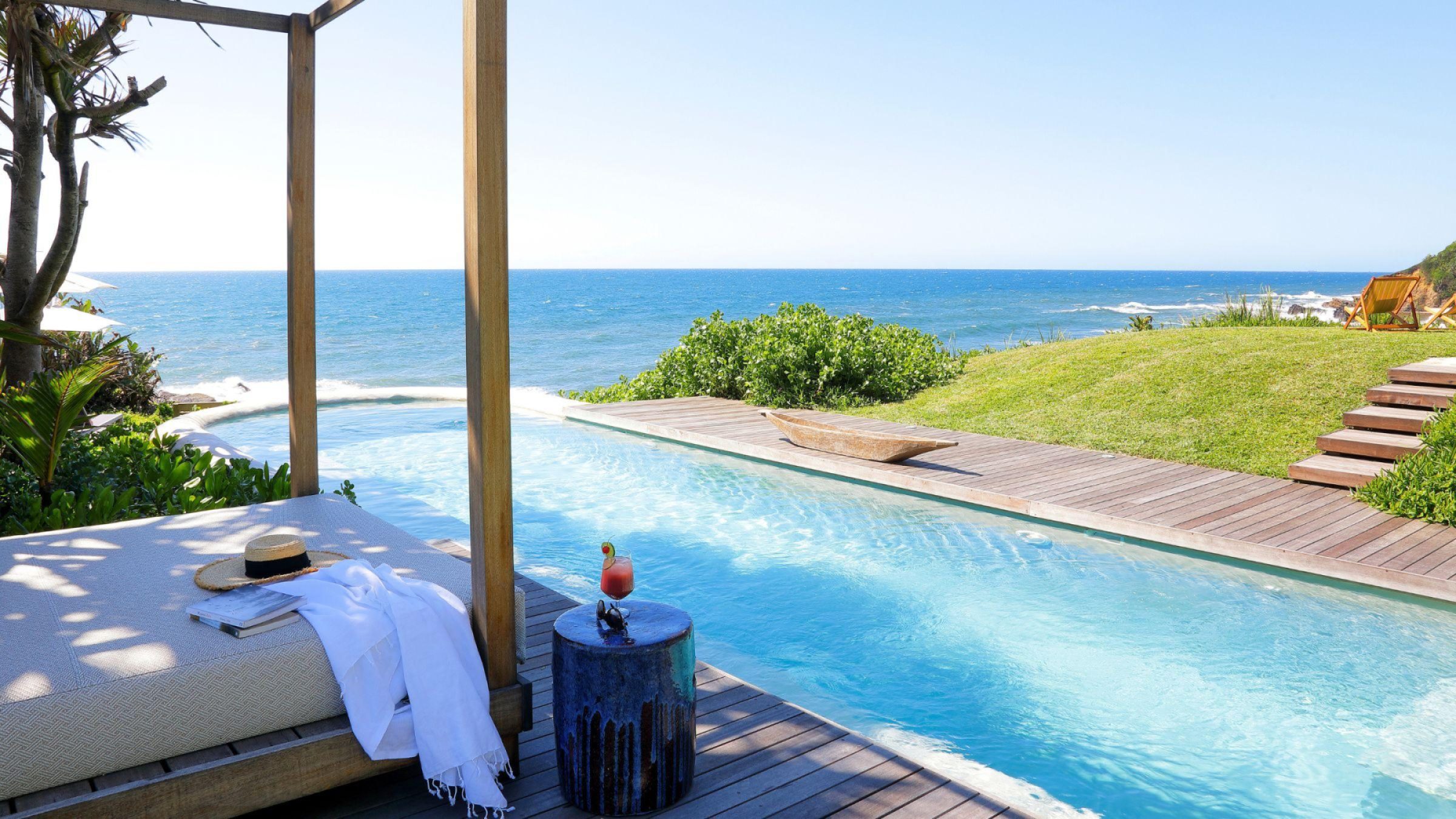 Luxury pool with cover installation in coastal Durban KwaZulu-Natal