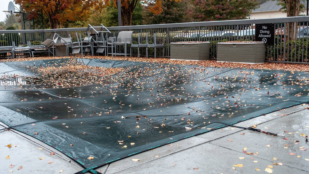 Pool cover maintenance service